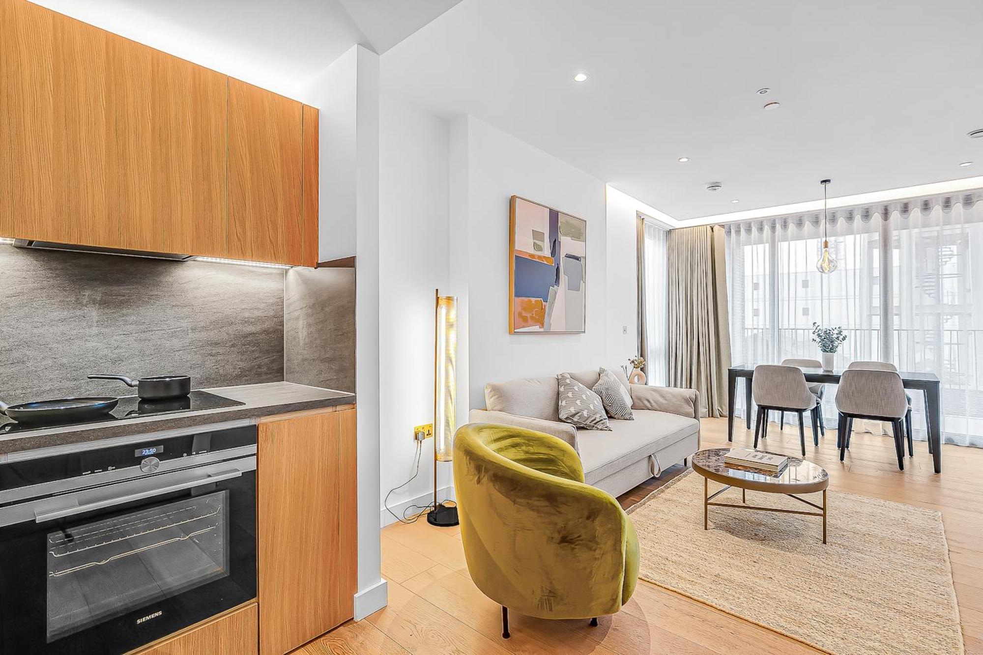 Modern King'S Cross Apartments London Zimmer foto