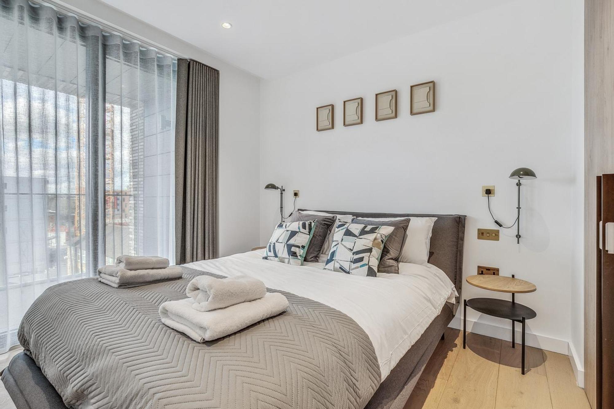 Modern King'S Cross Apartments London Zimmer foto