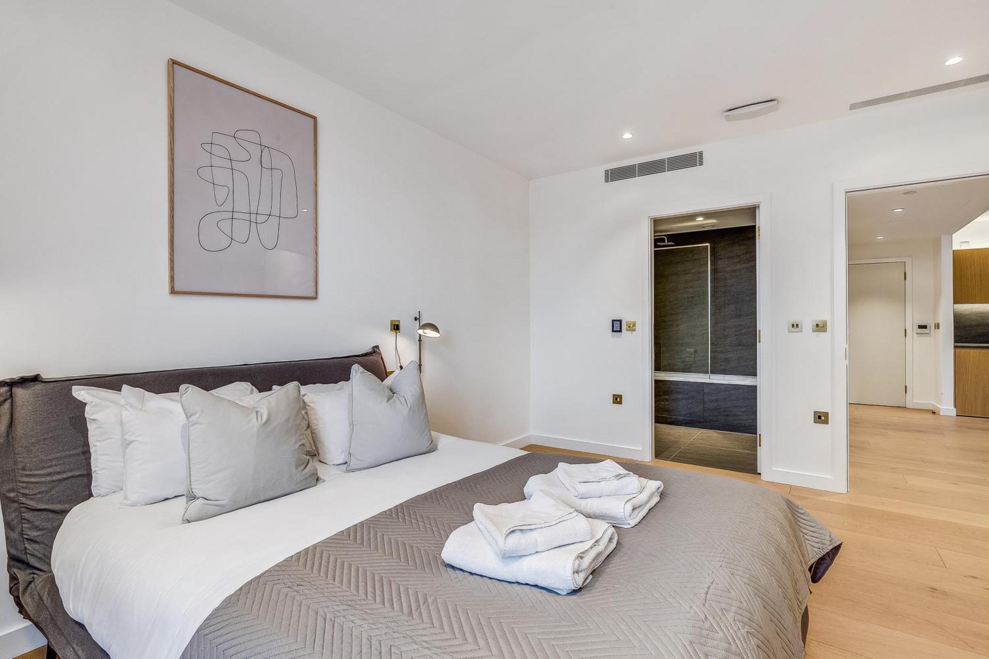 Modern King'S Cross Apartments London Zimmer foto