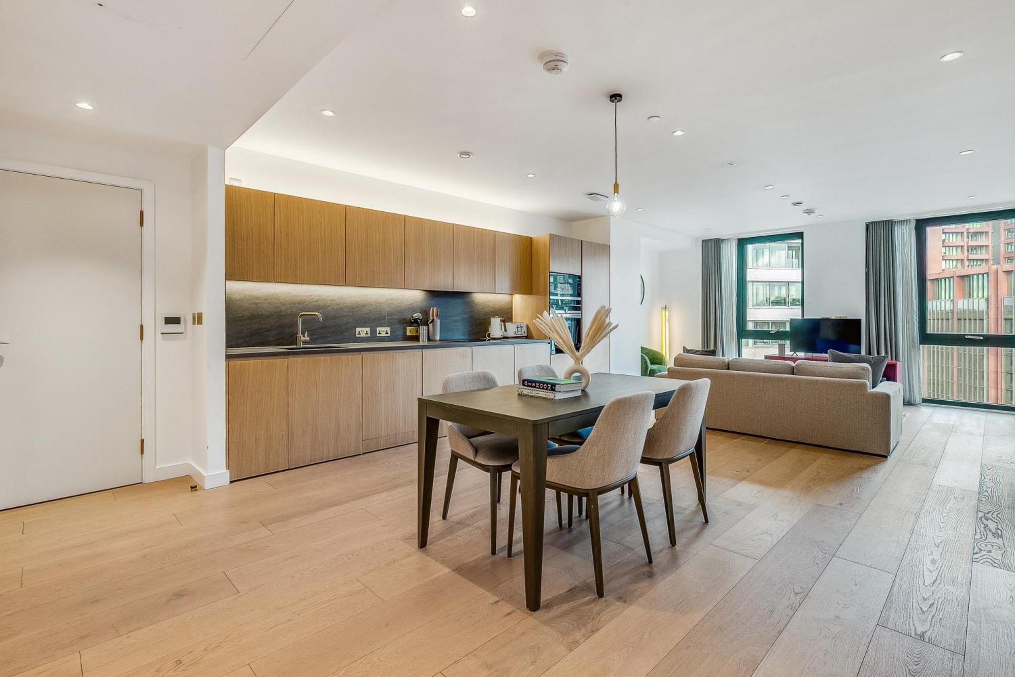 Modern King'S Cross Apartments London Zimmer foto