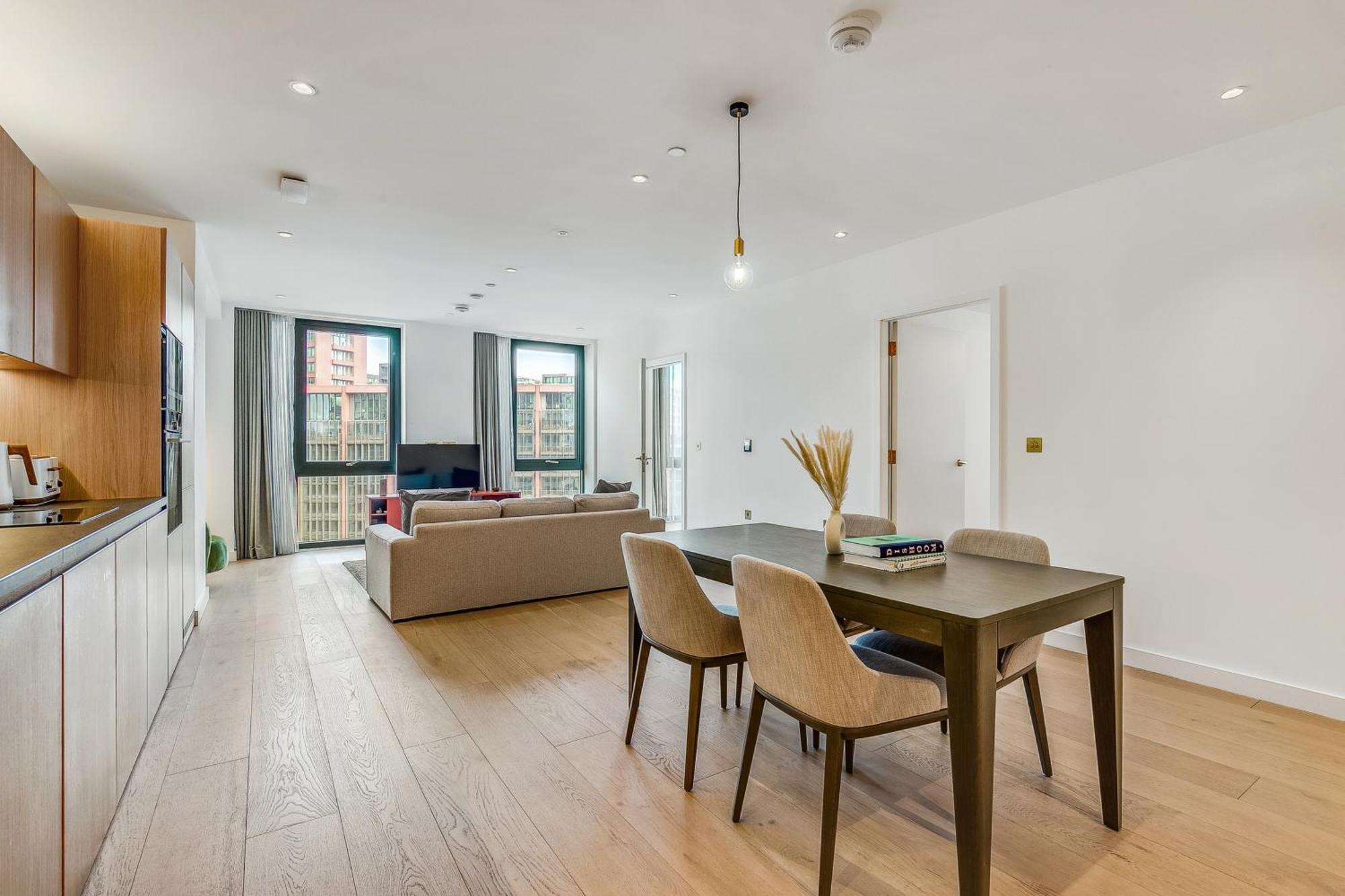 Modern King'S Cross Apartments London Zimmer foto