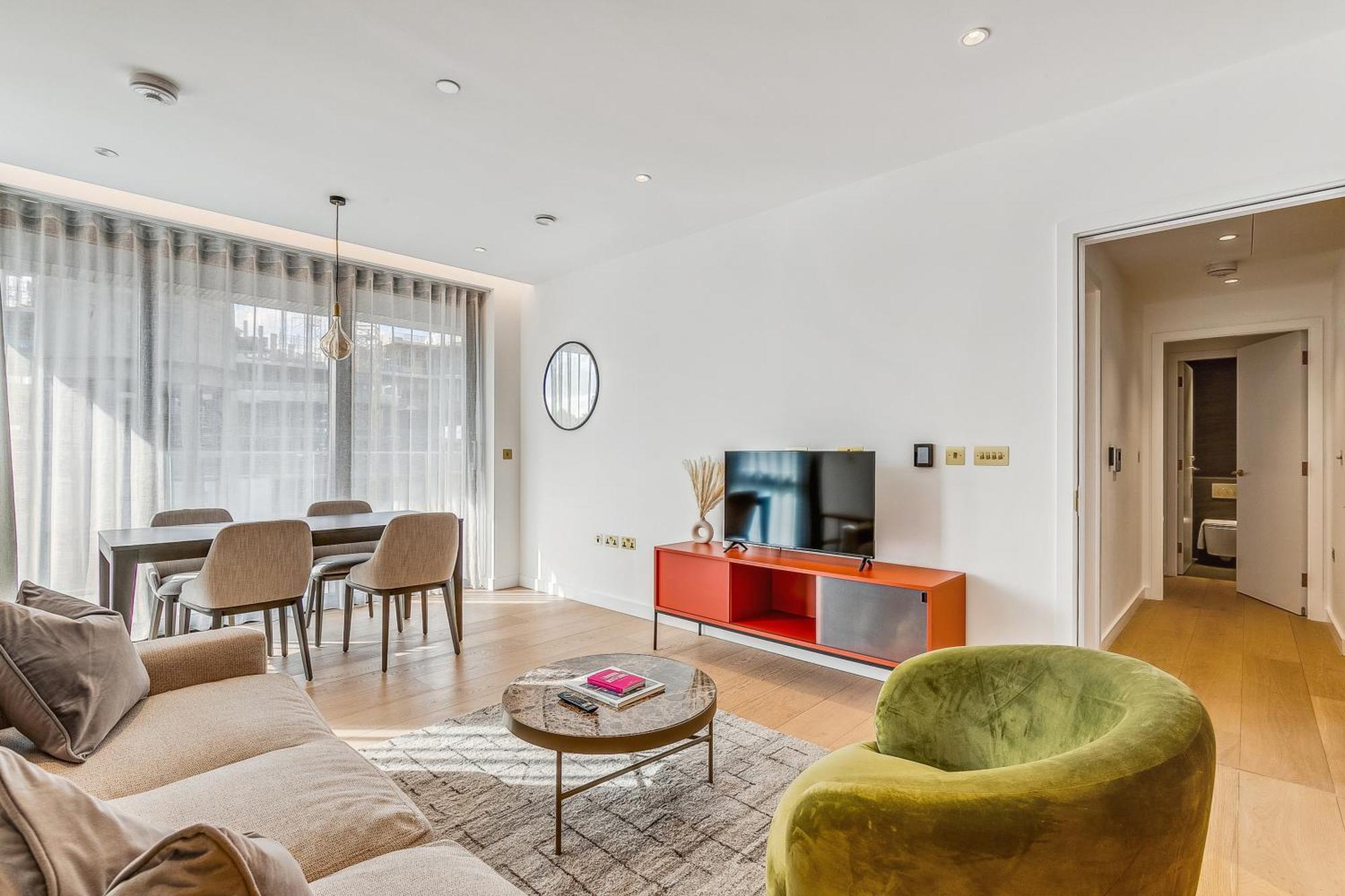 Modern King'S Cross Apartments London Zimmer foto