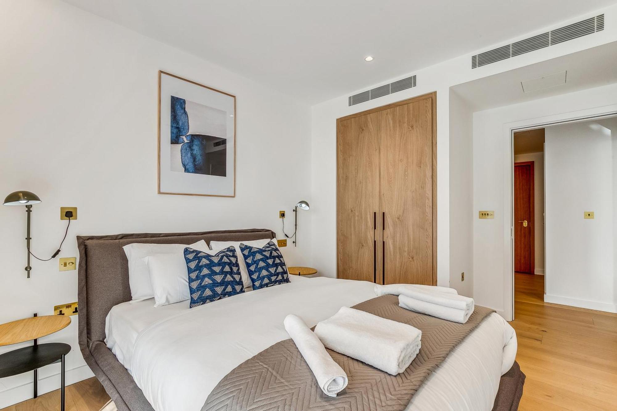 Modern King'S Cross Apartments London Zimmer foto