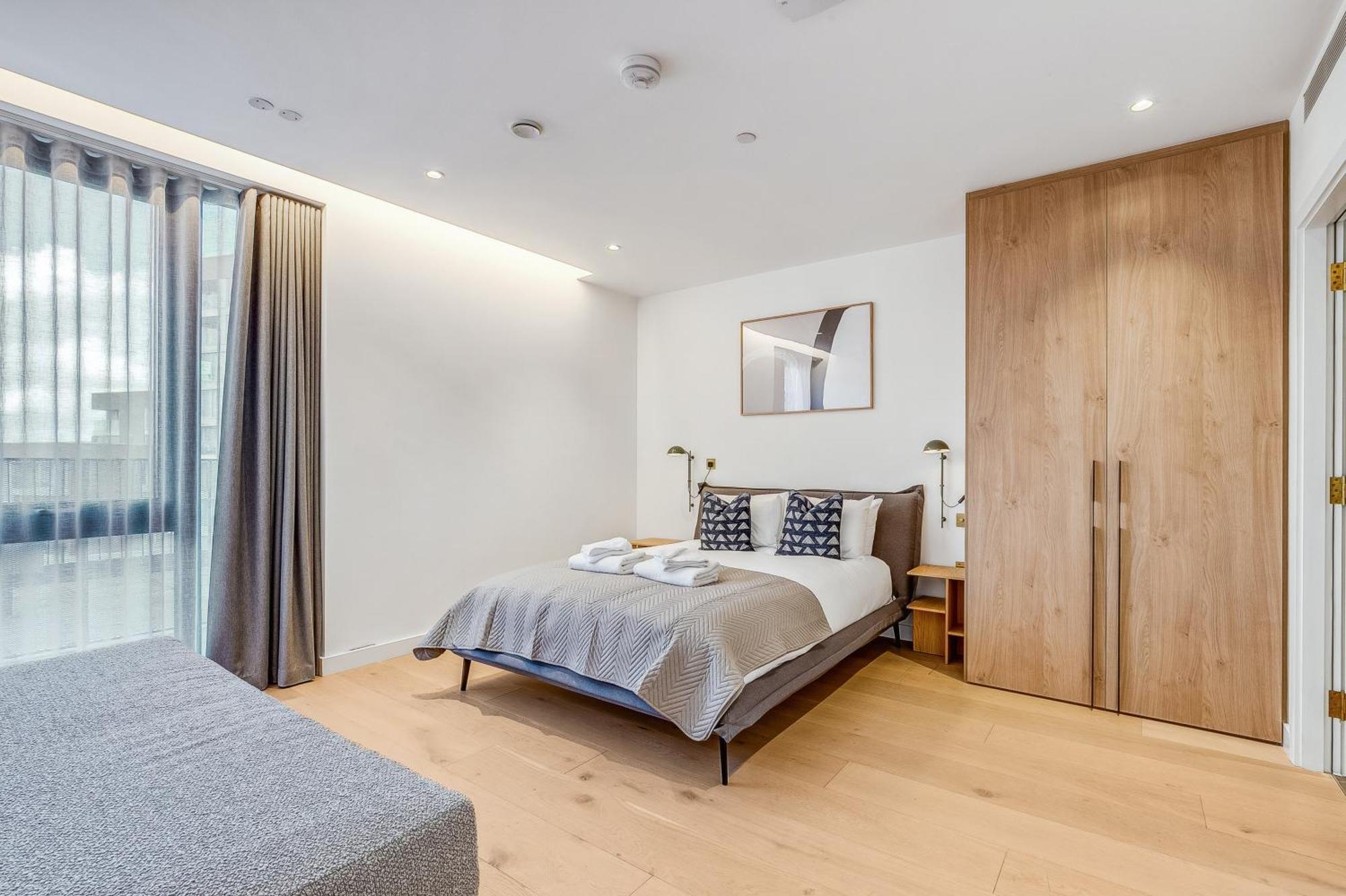 Modern King'S Cross Apartments London Zimmer foto