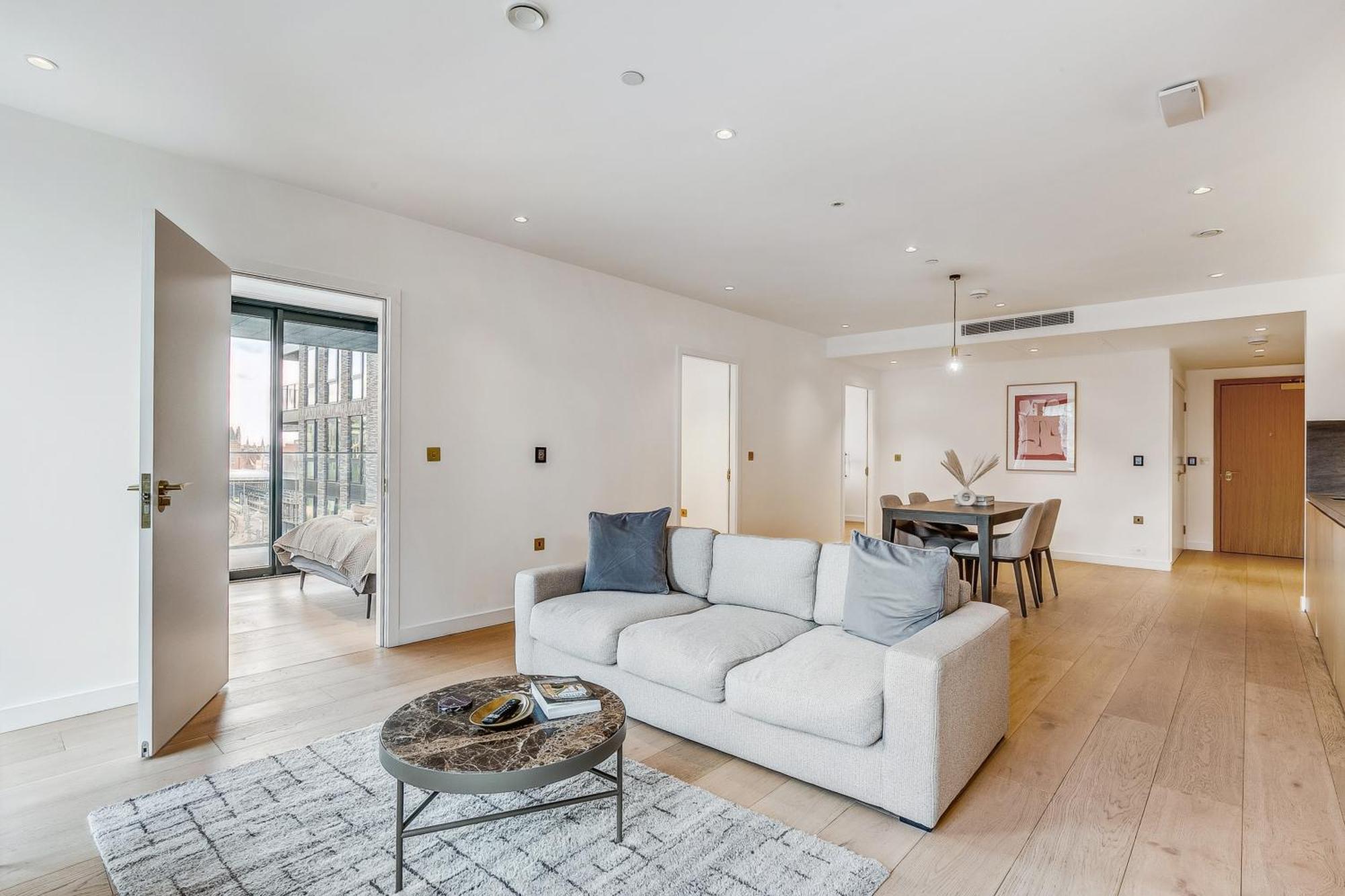 Modern King'S Cross Apartments London Zimmer foto